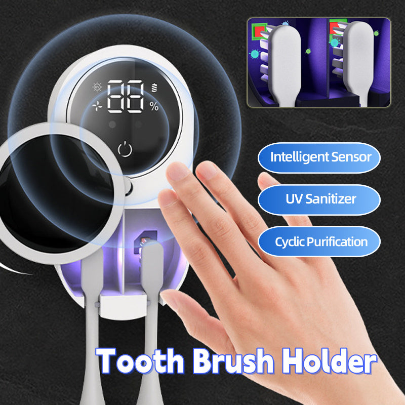 UV Toothbrush Sanitizer & Holder