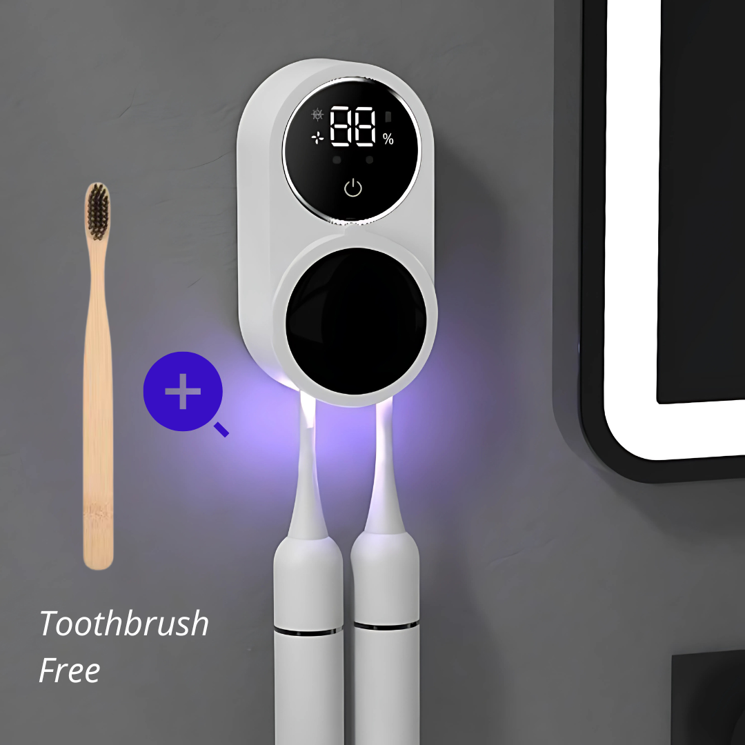 UV Toothbrush Sanitizer & Holder